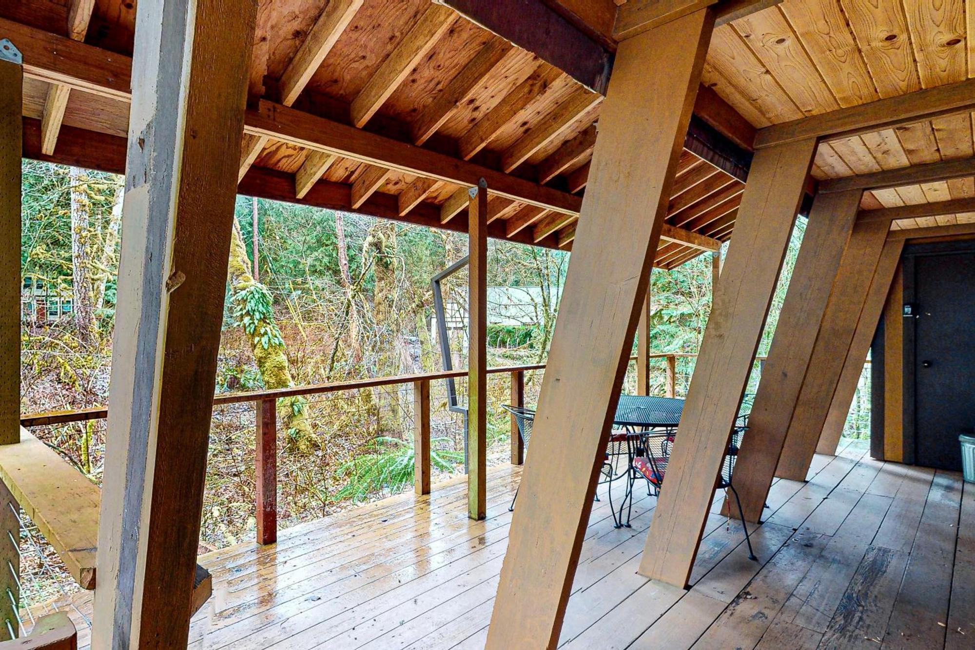 Creekside Cabin Rhododendron Dış mekan fotoğraf